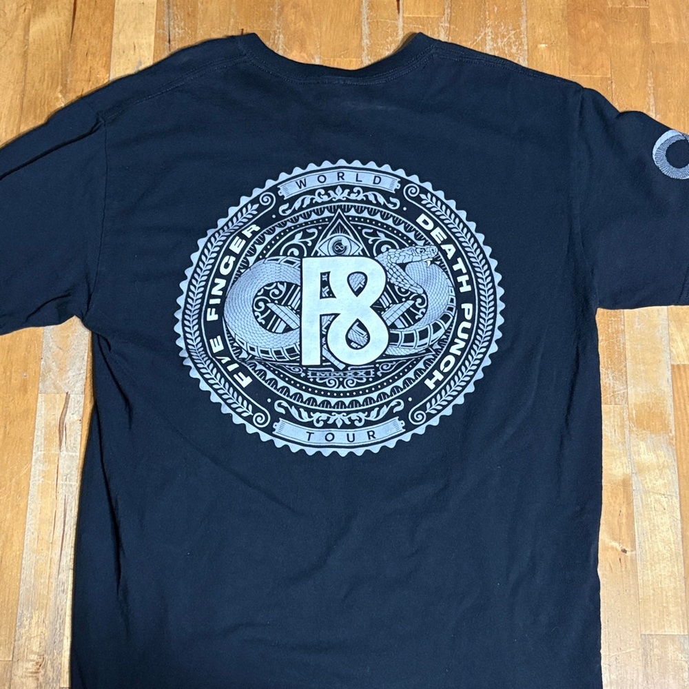 Five Finger Death Punch F8 concert tshirt